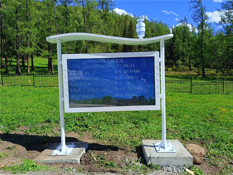 負氧離子在線監測系統案例實拍